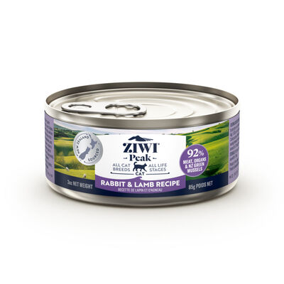 ZIWI Peak Rabbit & Lamb Recipe Cat Can, 3-oz