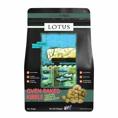 Lotus Grain-Free Sardine And Herring Dry Dog Food