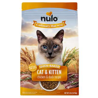 Nulo Cat Culinary Harvest Chicken & Duck Dry food, 4-lb