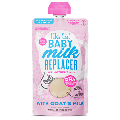 Tiki Cat Baby Goat Milk Replacer, 6-oz