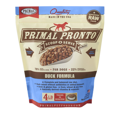 Frozen Canine Duck Pronto Formula 4-lb