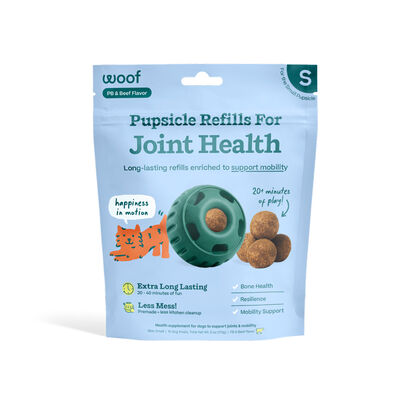 Woof Refillable Joint Health Wellness Pops for Dogs, 6-oz, Small