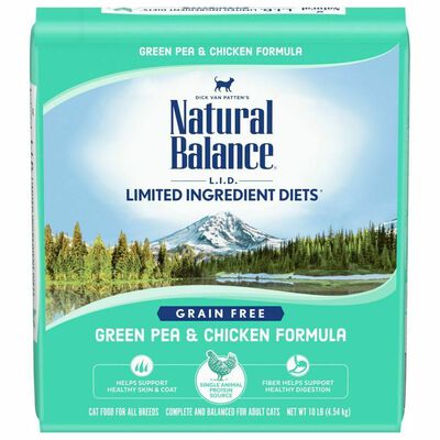 Limited Ingredient Green Pea And Chicken Dry Cat Food