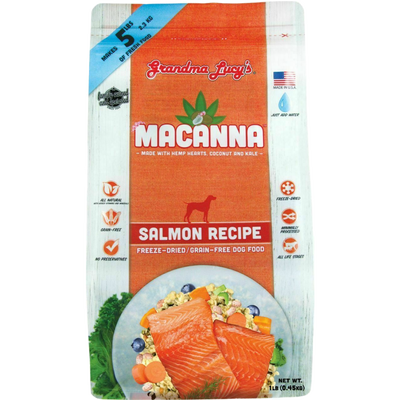 Macanna Salmon Dog Food, 1-lb