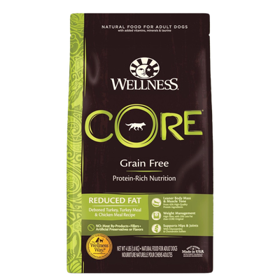 Wellness Core Natural Grain Free Dry Dog Food, Reduced Fat