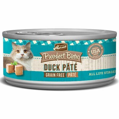 Merrick Purrfect Bistro Grain Free Duck Recipe Pate