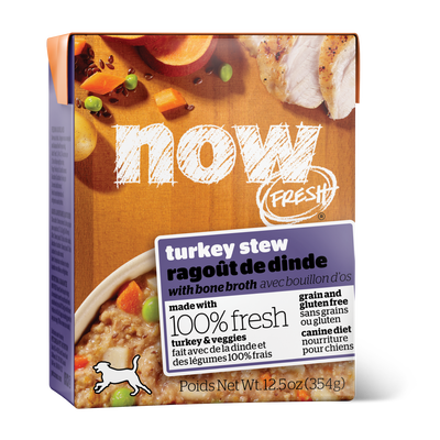 NOW FRESH Grain Free Turkey Stew for dogs 12.5oz