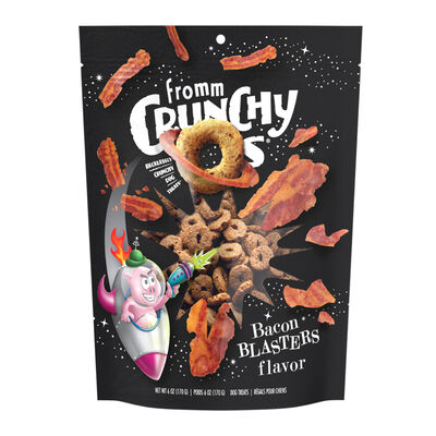 Fromm Crunchy Os Bacon Blasters Flavor Dog Treats, 6-oz