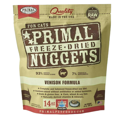 Feline Venison Formula Nuggets 14-oz