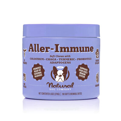 Natural Dog Company Aller-Immune Chews, 90 count