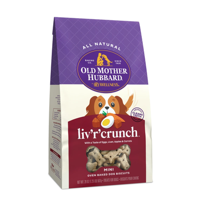 Old Mother Hubbard Mini Liv'R'Crunch, 20-oz