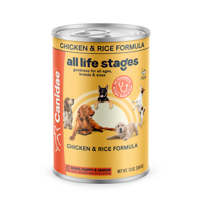 Canidae Chicken & Rice Formula Dog Can, 13-oz