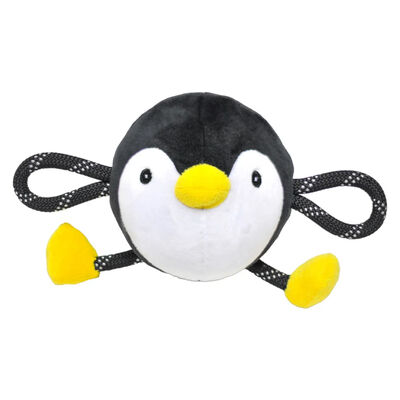 Patchwork Pets Penelope the Penguin Dog Toy, 8-in