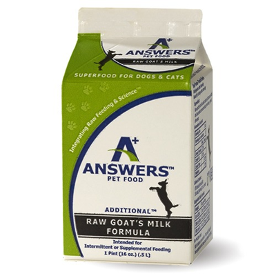 Answers - Fermented Raw Goat Milk - Pint (16-oz)