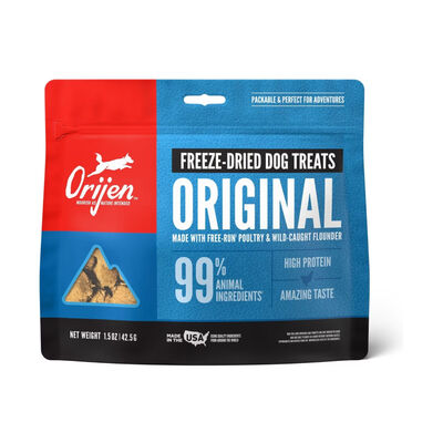 ORIJEN Freeze-Dried Original Dog Treats Bag, 1.5-oz