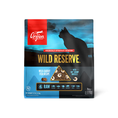 ORIJEN Wild Reserve Dry Cat Food Wild-Caught Fish Recipe 3.5lb Bag