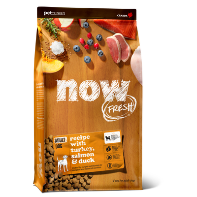 NOW FRESH Grain Free Adult Recipe for dogs 22lb
