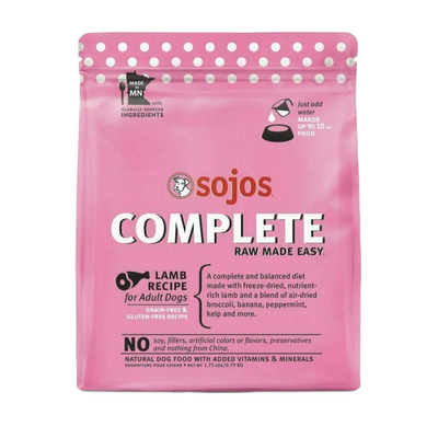 Sojos Complete Adult Dog Food - Lamb, 7-lb