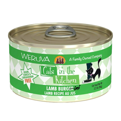 Weruva Cats In The Kitchen, Lamb Burger-Ini With Lamb Au Jus Cat Food