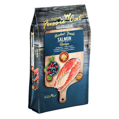 Fussie Cat Market Fresh Salmon Formula, 10-lb