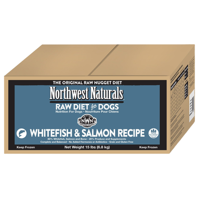 Frozen Raw Whitefish/Salmon Nugget 15-lb