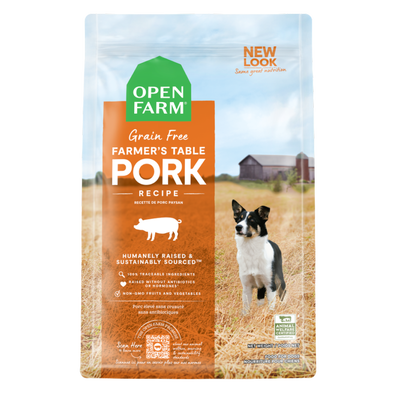 Open Farm Grain Free Farmer's Table Pork Recipe, 22-lb