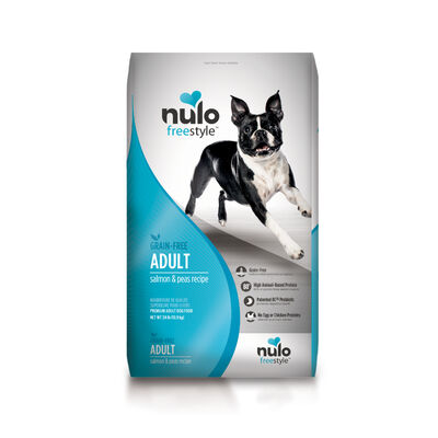 Nulo FreeStyle Adult Dog Grain-Free Salmon & Peas Bag, 24-lb