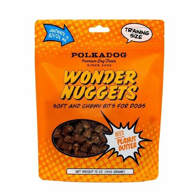 Polkadog Pouch: Wonder Nuggets, Peanut Butter - 12-oz