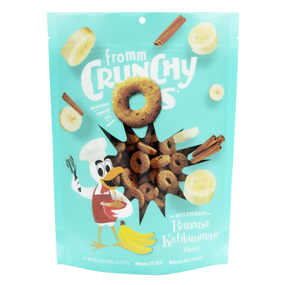 Fromm® Crunchy Os Banana Kablammas® Flavor Dog Treats, 6-oz