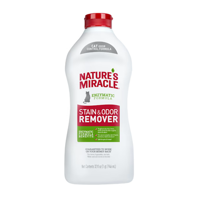 Nature's Miracle Cat Stain And Odor Remover, 32-oz