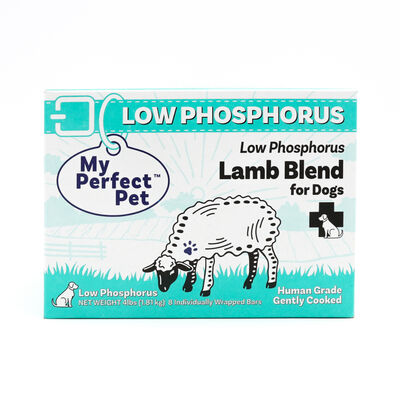 FROZEN My Perfect Pet Low Phosphorus Lamb Gently Cooked Dog Food (8-pack), 4-lb