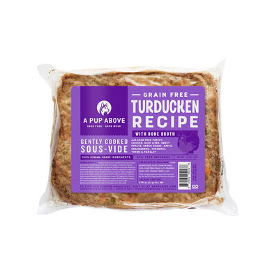 FROZEN A Pup Above Turducken Patty, 1-lb