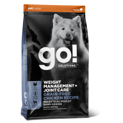 GO! SOLUTIONS WEIGHT MANAGEMENT + JOINT CARE Grain-Free Chicken Recipe for dogs 3.5lb