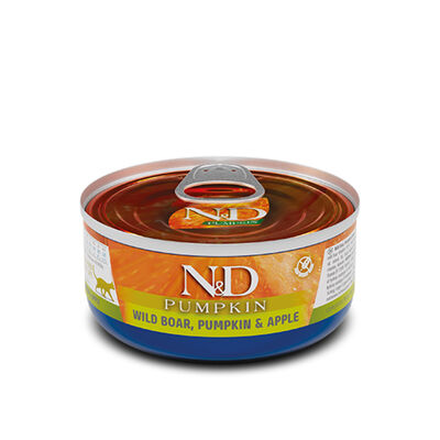 Farmina N&D Boar, Pumpkin & Apple Wet Food Cat Can, 2.5-oz