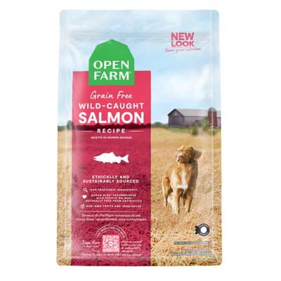 Open Farm Grain Free Wild-Caught Salmon Recipe, 4-lb