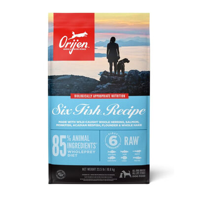 Orijen Six Fish Dog Food, 23.5-lb