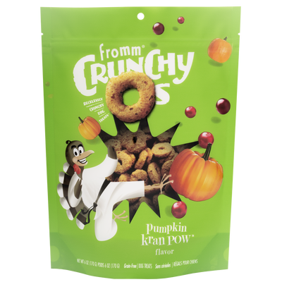 Fromm® Crunchy Os Pumpkin Kran Pow® Flavor Dog Treats, 6-oz