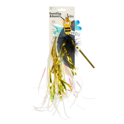 Huxley & Kent Cat Wand Refill 2PK BUZZ BEE STREAMERS