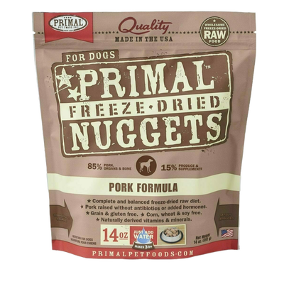 Canine Pork Formula Nuggets 14-oz