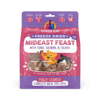 Weruva Cat Freeze Dried Mideast Feast, 7-oz