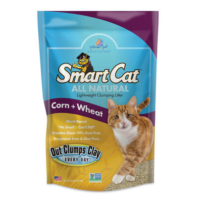 SmartCat Natural Corn + Wheat Litter, 10-lb