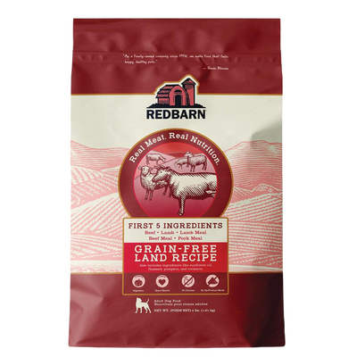 Redbarn Grain Free Land Recipe Dog Food 4-lb Bag
