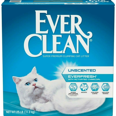 Ever Clean With A  Countivated Charcoal 1/25-lb