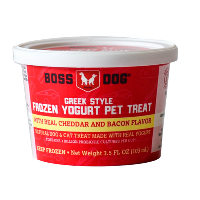 Greek Style Frozen Yogurt Treat Real Cheddar & Bacon