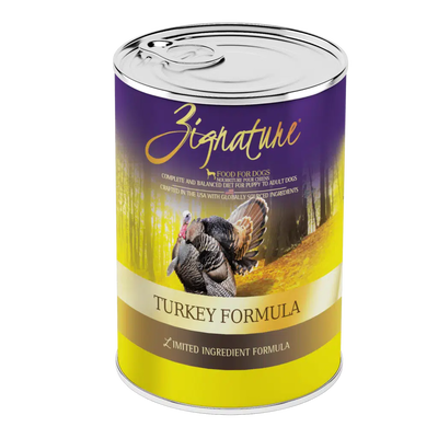 Zignature Turkey Formula Dog Food 13-oz