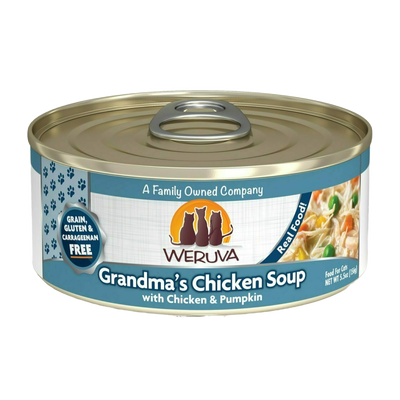 Weruva Classic Cat Food, Grandma's Chicken Soup With Chicken Breast & Pumpkin In Gravy