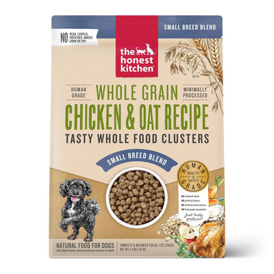 The Honest Kitchen Whole Grain Chicken Whole Food Clusters for Small Breed Dry Dog Food, 4-lb&nbsp;