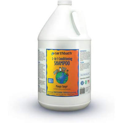 Earthbath 2-in-1 Mango Tango Conditioning Dog & Cat Shampoo, 320 Fl.- oz