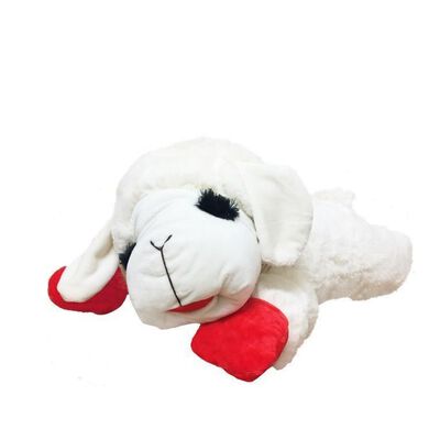 Multipet Jumbo Lamb Chop Dog Toy (1-count), 24-in