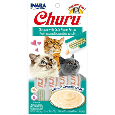 Cat Churu Puree Chicken With Crab